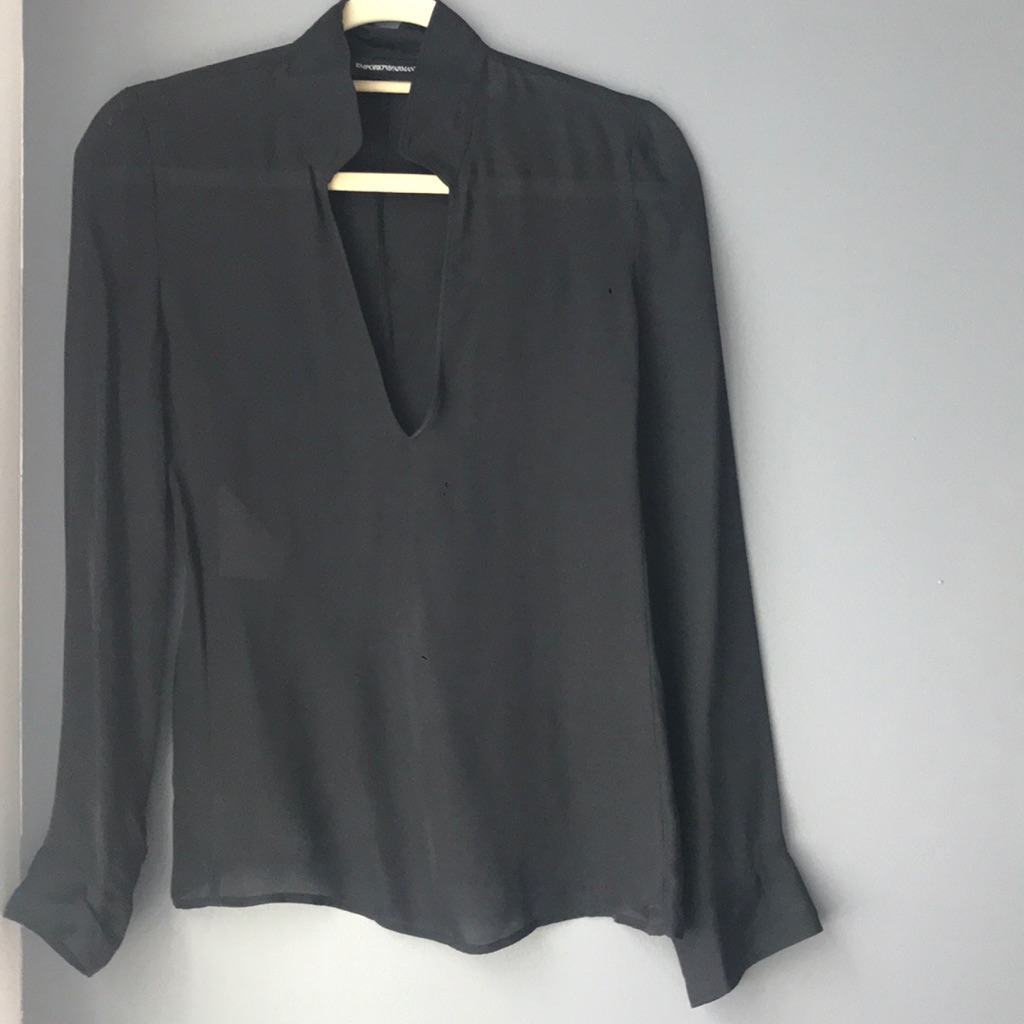 Emporio Armani Sheer Blouse
